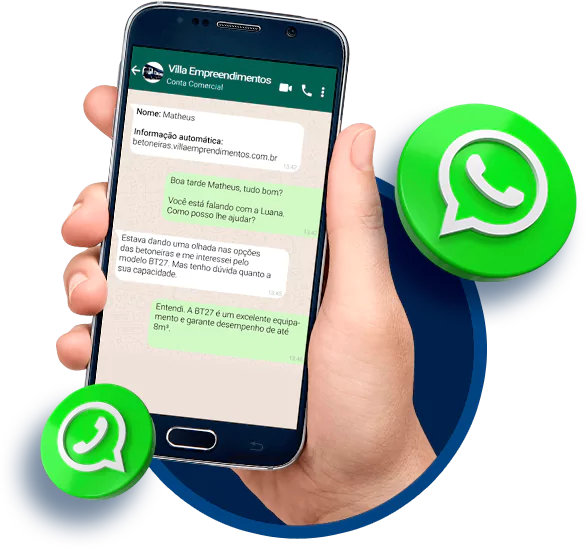 Whatsapp Villa Empreendimentos